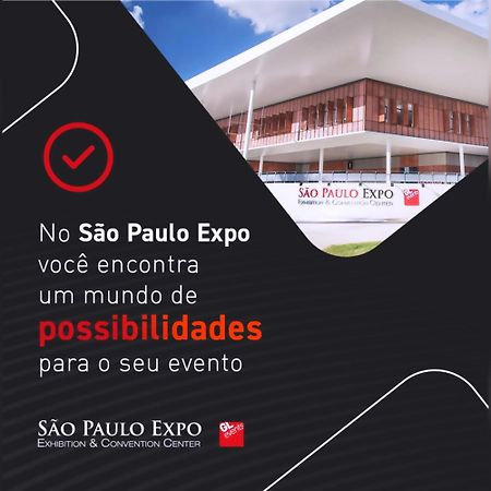 Sp Expo Suites 350M Do Evento - Metro Jabaquara 2Km Aeroporto De Congonhas 圣保罗 外观 照片